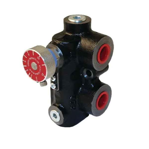 3cestné průtokové regulační ventily typ 2FV2V