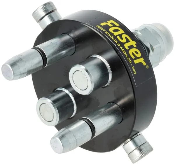 Rychlospojka Multifaster DN10-2x15L M22x1.5, pohyblivá zástrčka