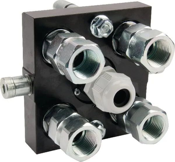 Rychlospojka Multifaster DN10-4x1/2" BSPP + 1x elektrická pohyblivá zástrčka