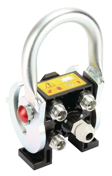 Rychlospojka Multifaster DN10-4x15L M22x1.5 + 1x elektrická pevná vnitřní část