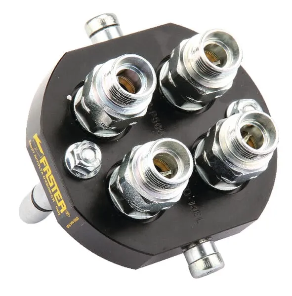 Rychlospojka Multifaster DN10-4x15L M22x1.5, pohyblivá zástrčka