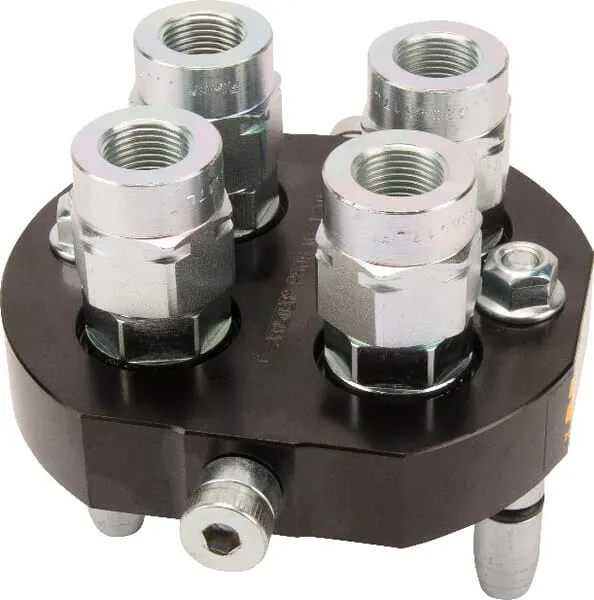 Rychlospojka Multifaster DN10-4x3/8" BSPP, pohyblivá zástrčka