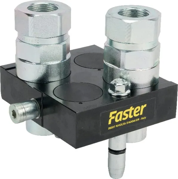 Rychlospojka Multifaster DN20-2x3/4" BSPP, pohyblivá zástrčka