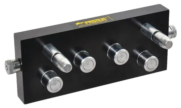 Rychlospojka Multifaster DN10-4xM22x1.5, pohyblivá zástrčka