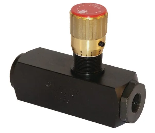 2cestné průtokové regulační ventily typ FT