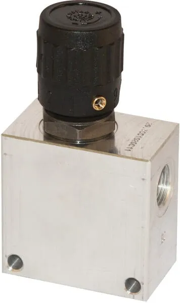 2 - cestný proudový regulační ventil