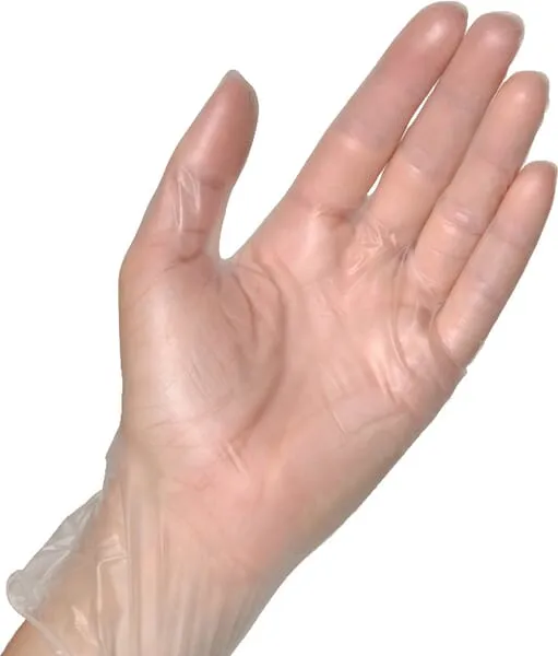 Jednorázové vinylové rukavice