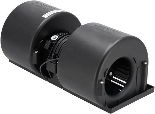 Twin blower 12V, 011-A54/2C/I-22 RA(1) 3VCV4 SX. S.E CAVO MASSA