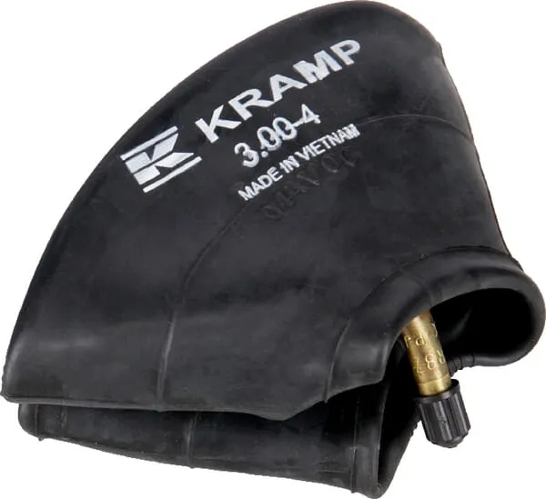 Duše pro ráfek Ø 4" 3,00-4/4,00, TR87, zahnutý ventil 90°, Kramp