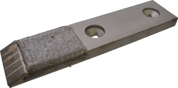 Radlice kultivátoru 300x70x20 mm, tvrzená, plochá, 2 otvory, vhodná pro Demblon