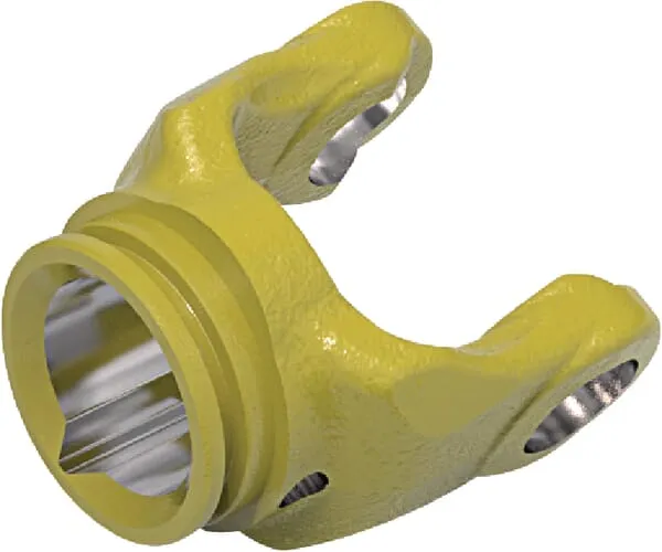 Vidlice na profilovanou trubku, citron