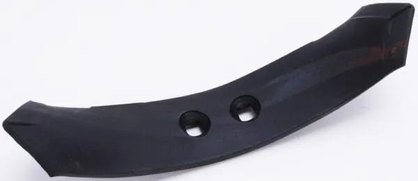 Radlice kultivátoru 310x65x10 mm, otočná, zahnutá, 2 otvory, vhodná pro Väderstad