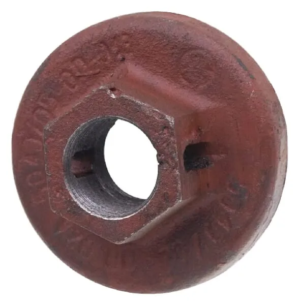 Matice spojky šikmého podavače