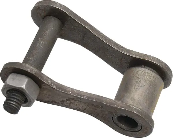 Článek řetězu spojující zahnutý