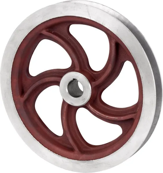 Řemenice vyhrnovacího šneku