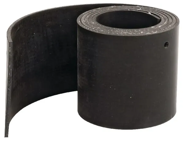 Gumový kryt úhrabečného síta, 3 x 80 x 1284