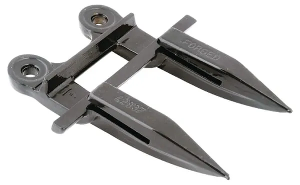 Dvojprst žací lišty, Rasspe