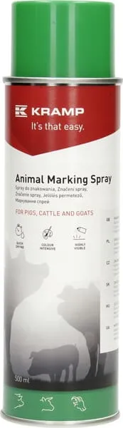 Sprej pro značení zvířat zelený 500 ml