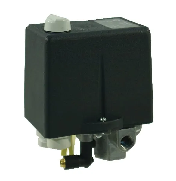 Pressure switch with integral thermal switch