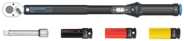 3550-UK-LS4 momentový klíč Torcoflex, sada UK 1/2" 5 dílů