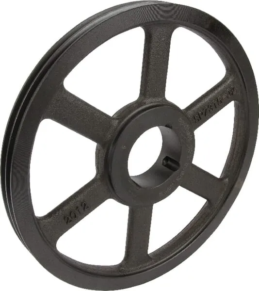 Klínová řemenice 2 drážky Z nebo SPZ průměr 319 mm pro pouzdro Taper Lock 2012 Kramp