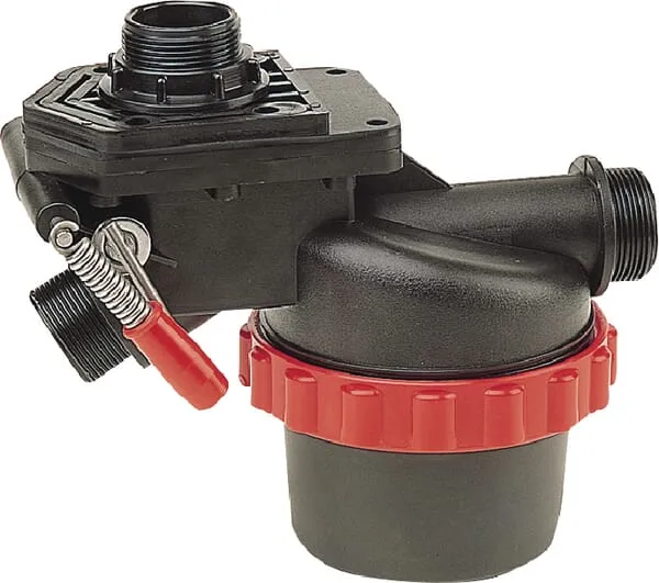 Filtry sání 80 až 120l/min, s 3-cestným střídavým ventilem