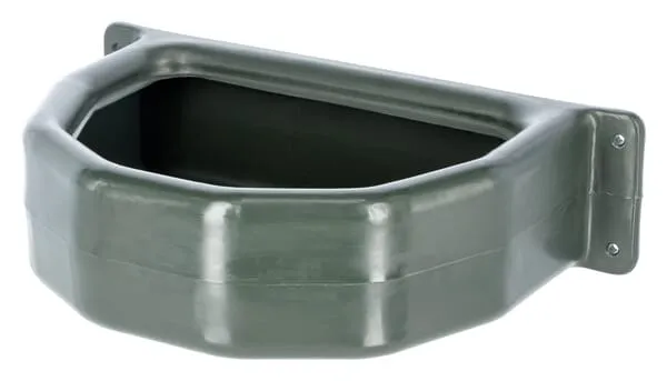 Krmný žlab půlkruhový, plastový
