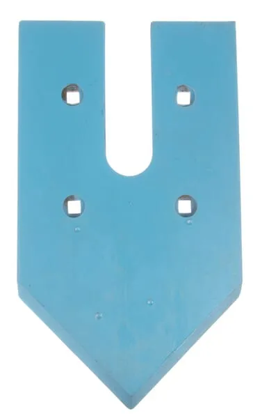 Radlice kultivátoru 350x200x12 mm, tvrzená, plochá, 4 otvory, vhodná pro Lemken