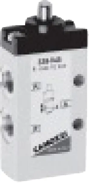 Ventil pístový 3/2-cestný, monostabilní, s vratnou pružinou