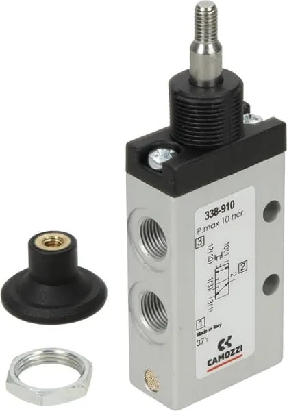 Ventil 3/2-cestný, s pístovým šoupátkem