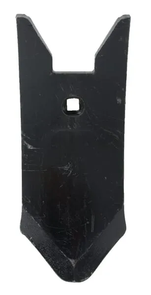 Radlice kultivátoru 300x120x12 mm, zahnutá, 1 otvor, vhodná pro Horsch