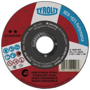 Řezný kotouč 125x1,0x22,23 mm A60R-BFB