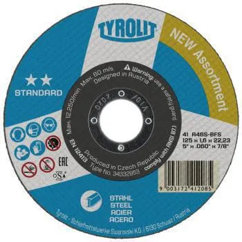 Řezný kotouč 125x1,6x22,23 F41 A46S-BFS