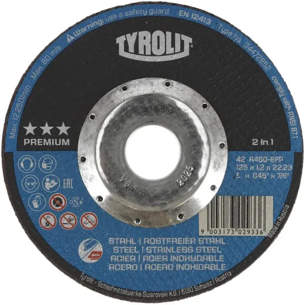 Řezný kotouč Premium 42F 125x1,2