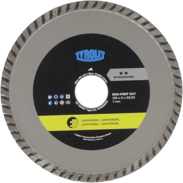Řezné kotouče Standard DCU na univerzální stavební materiály