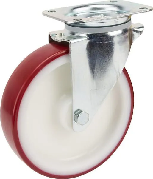Otočné kolečko s polyuretanovým běhounem