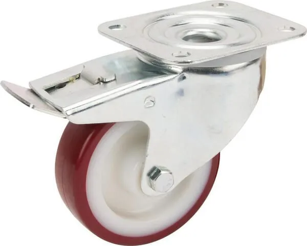 Otočné kolečko s polyuretanovým běhounem
