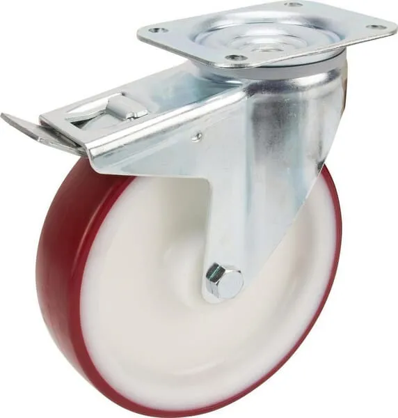 Otočné kolečko s polyuretanovým běhounem