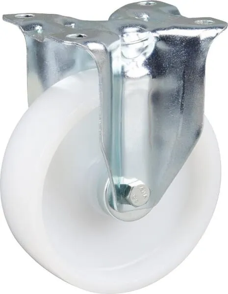 Pevná otočná kola s upevňovací destičkou a polyamidovým kolem 200 – 350kg