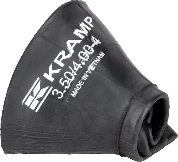 Duše pro ráfek Ø 4" 350/400, TR87, zahnutý ventil 90°, Kramp