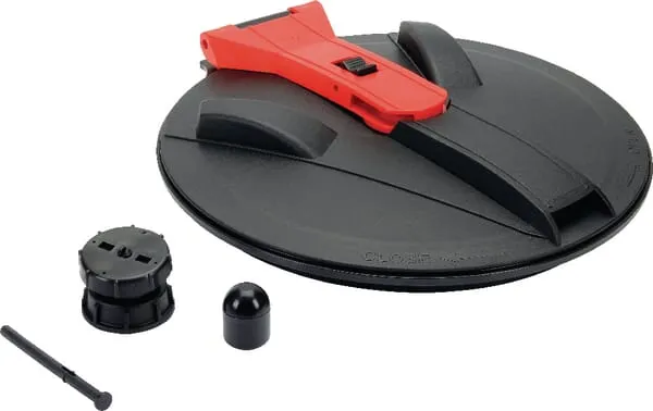 Kryt D.455 plochý se západkou