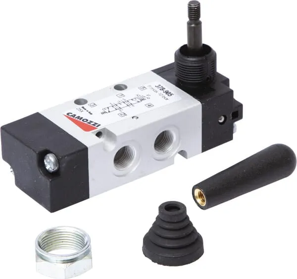 Ventil 5/3, ruční pákový