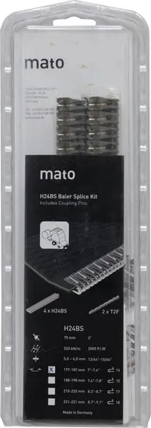 Upínač pásu H24BS/4-14/T2F, sada