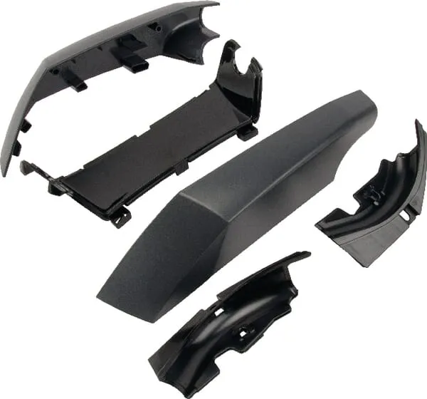 Sada šikmých zásobníků TX, černé a šedé