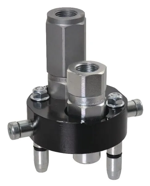 Spojky Multifaster, 2 přípojky, typ 3P208, s maznicí