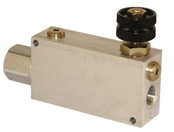 3cestné průtokové regulační ventily typ VPR EP