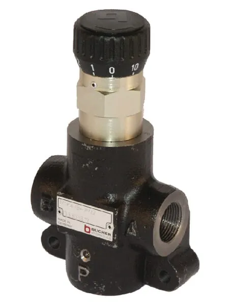 3cestné průtokové regulační ventily typ MTKA