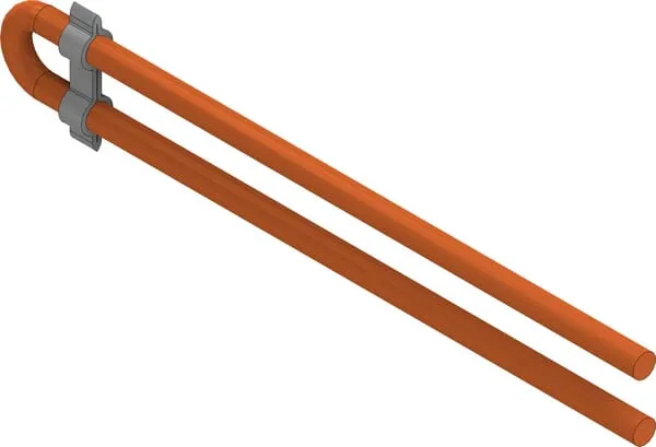 Gumová klapka 223x33x8mm