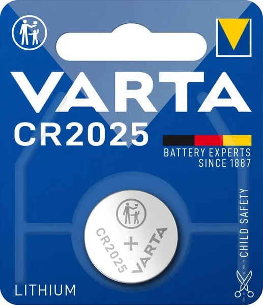 Suchá baterie CR 2025 Varta