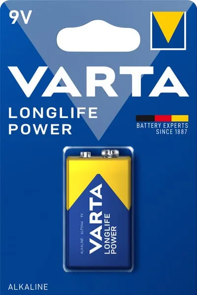 E-Bloková baterie E 9 V 6LR61 High Energy